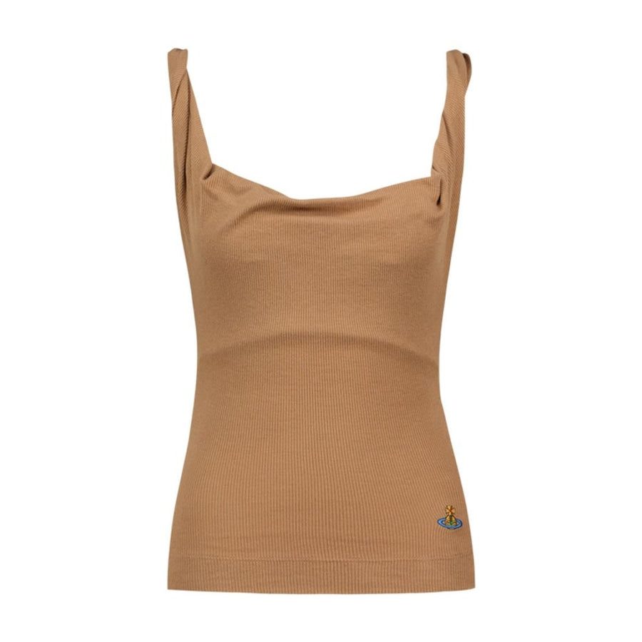 Vivienne Westwood Viscose tank top in brown