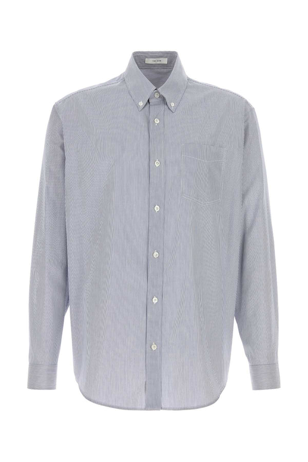 The Row Shirt 100% Cotton shirt in gray