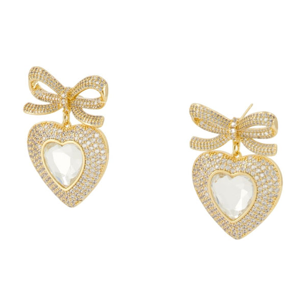Self-Portrait Metal earrings in gold
