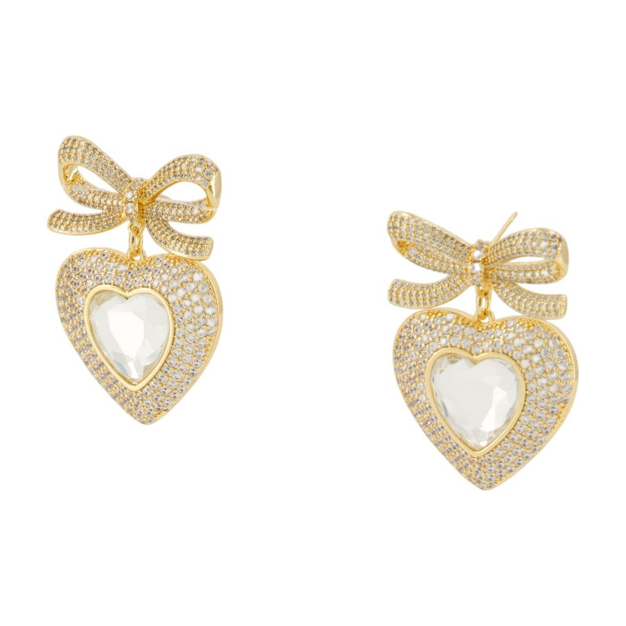 Self-Portrait Metal earrings in gold