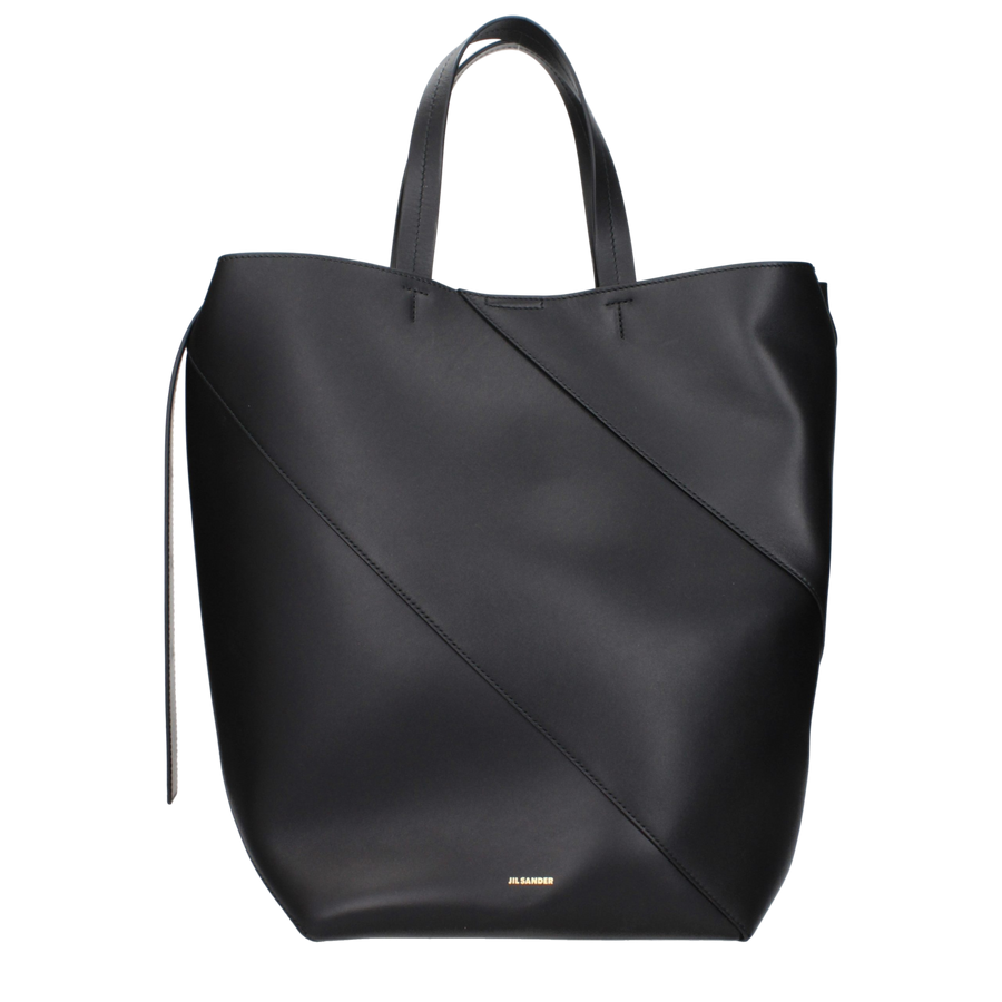Jil Sander shoulder bag in black