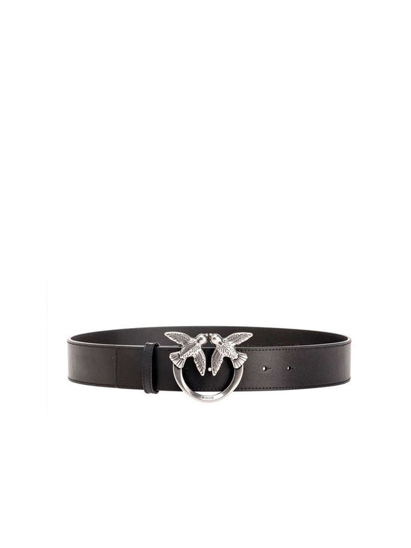 Pinko 100% Calf Leather | Accessory: 100% Zinc belt in black