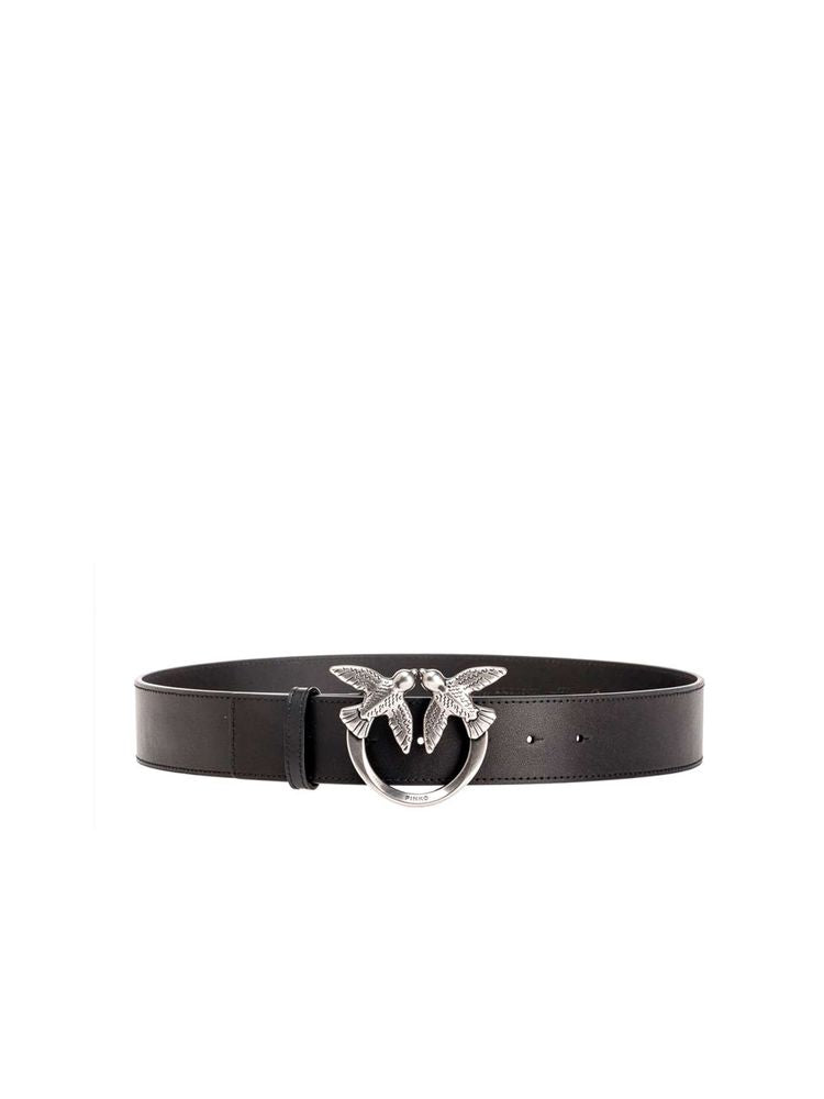 Pinko 100% Calf Leather | Accessory: 100% Zinc belt in black