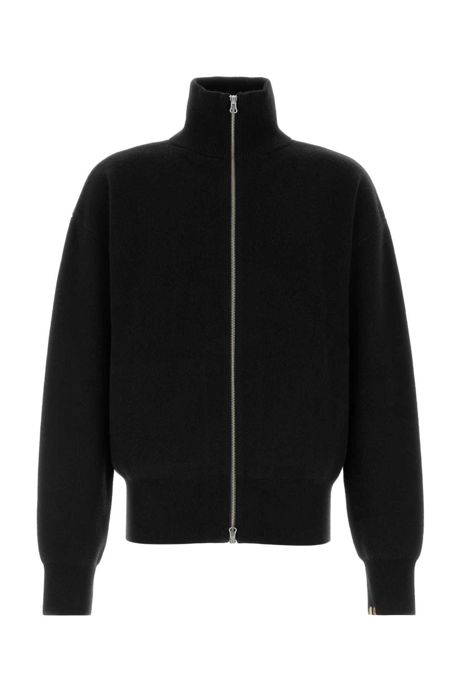 Black Cashmere Nâ°319 Cardigan Raven Exterior: Maglieria