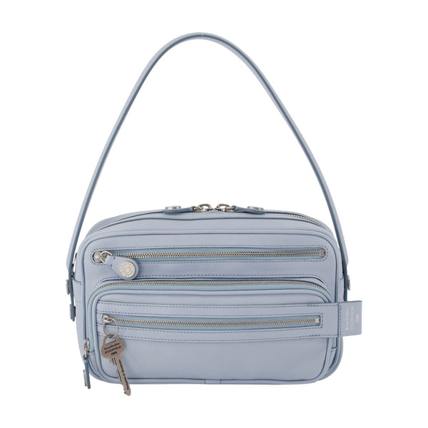Acne Studios calfskin shoulder bag in blue