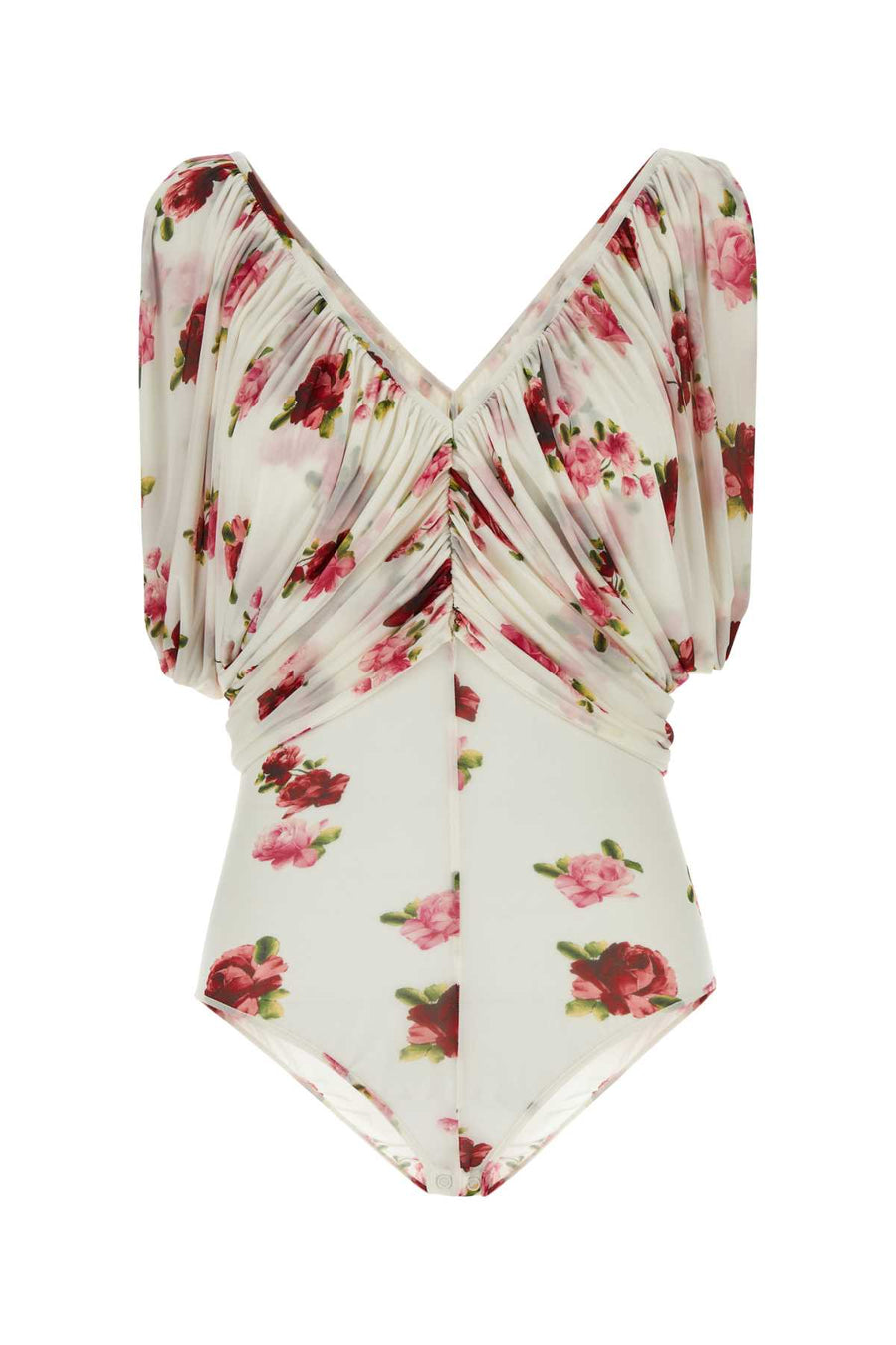 Magda Butrym Bodysuit 92% Cupro 8% Elastane bodysuit in cream