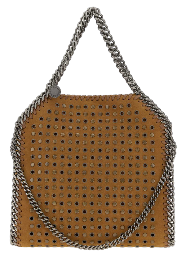 Stella McCartney Exterior: 100% Suede shoulder bag in brown