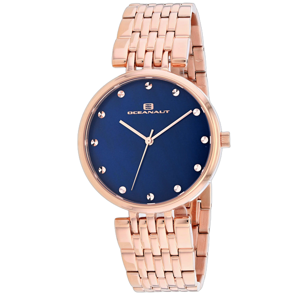Oceanaut Stainless steel case watch in navy