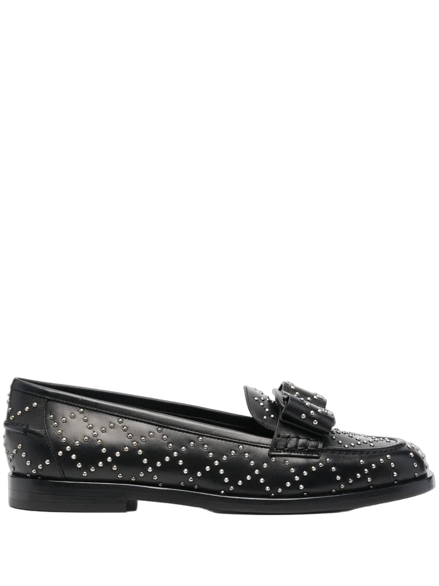 Ferragamo Calf leather loafer in black