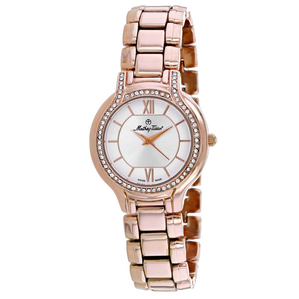 Mathey Tissot Stainless steel case watch in rose gold