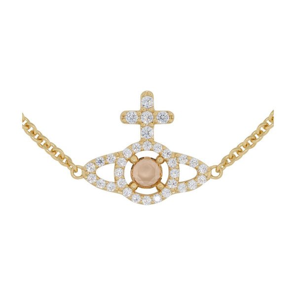 Vivienne Westwood Gold-plated metal bracelet in gold