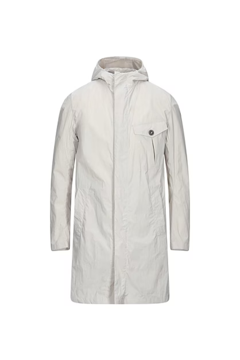 Herno 100% Nylon coat in white