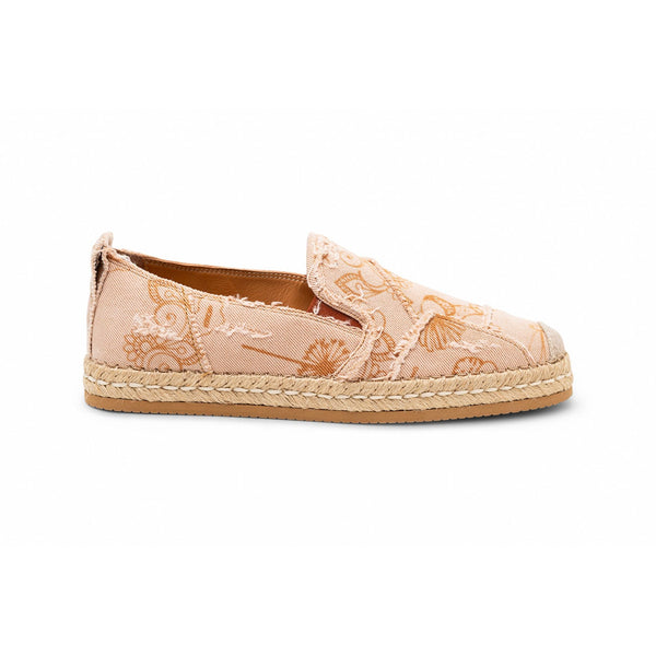Hogan Canvas upper espadrille in orange