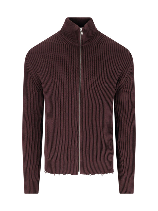 MM6 Maison Margiela 100% Cotton sweater in brown