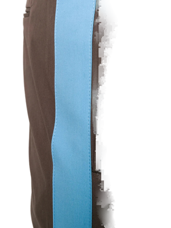Valentino cotton trousers in brown