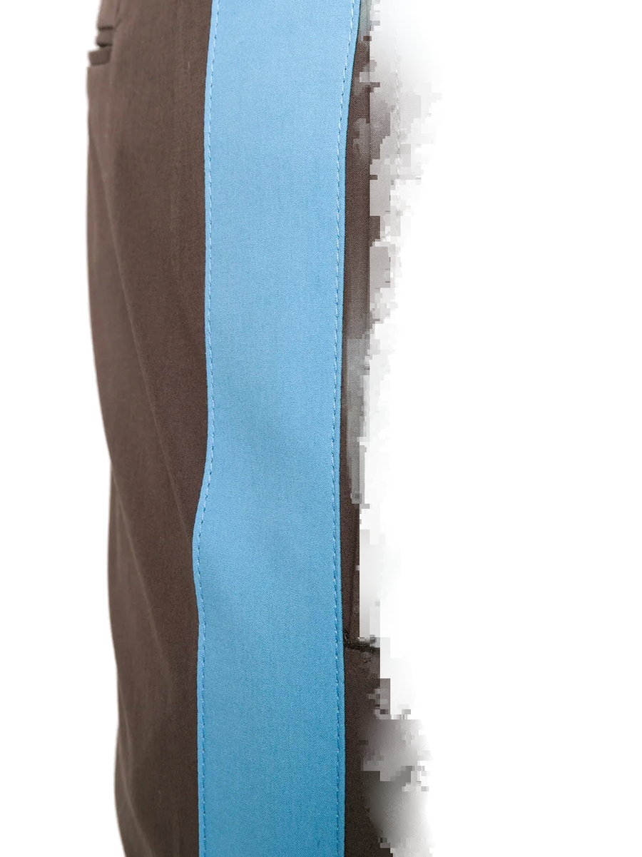 Valentino cotton trousers in brown