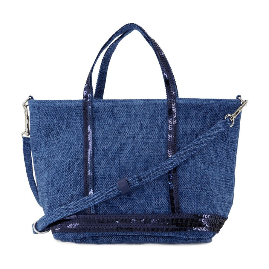 Vanessa Bruno Linen tote bag in blue