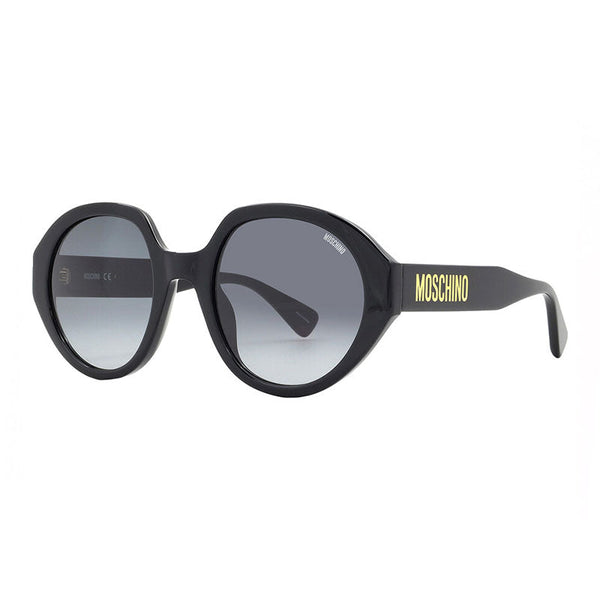 Moschino Acetate frame sunglasses in black