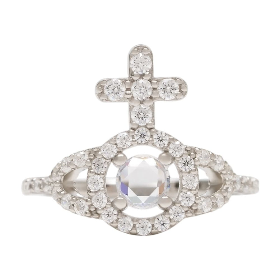 Vivienne Westwood silver ring in silver