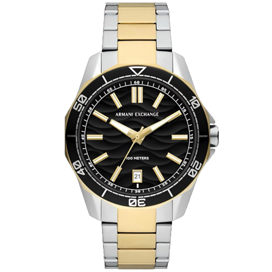 Armani Exchange watch in white