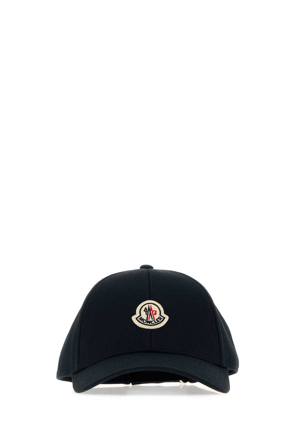 Moncler BASEBALL Exterior: 100% Cotton baseball cap in black