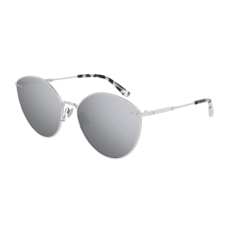 Bottega Veneta BV0259S002 sunglasses in silver