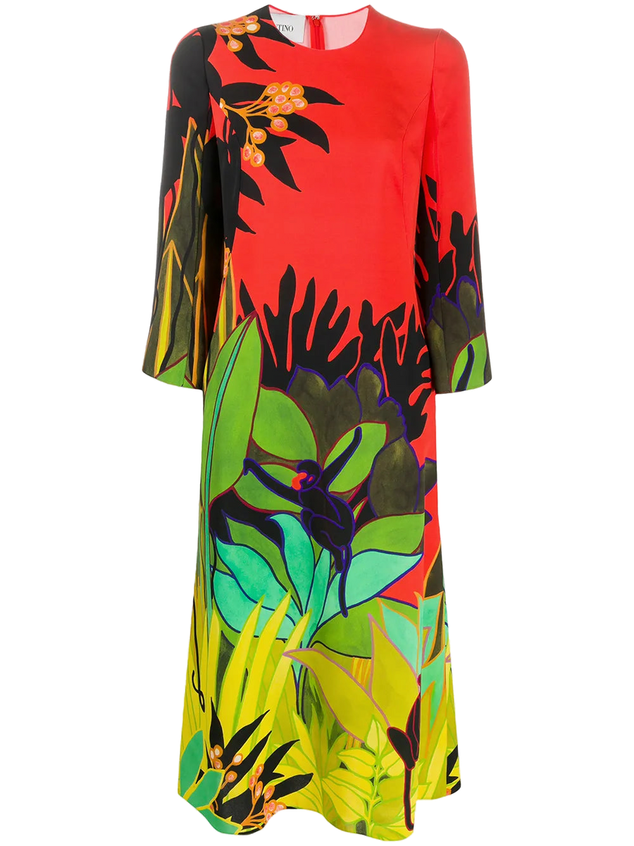 Valentino dress in red