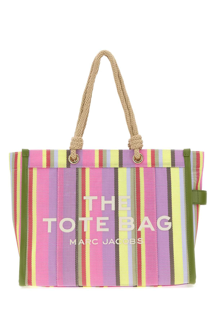 Marc Jacobs Tote Exterior: 100% Fabric; Finishing: Golden metal tote bag in multicolor