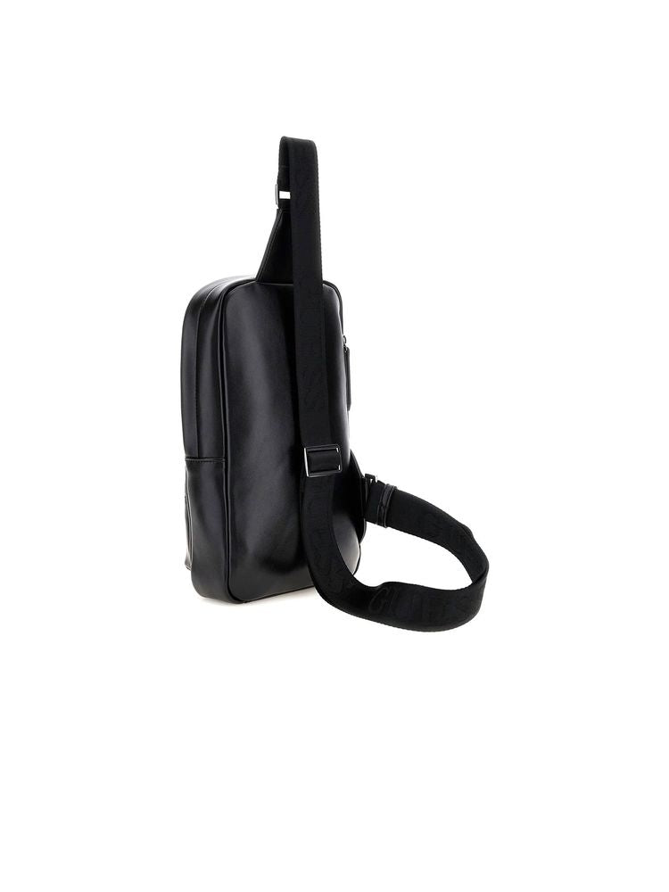 Guess 100% Polyurethane crossbody bag in black