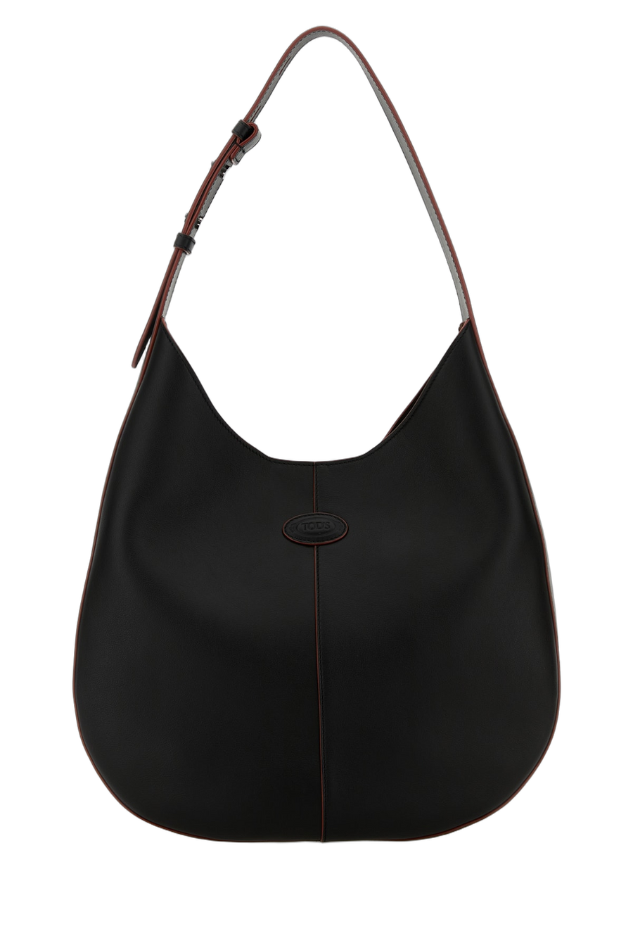 Tod's Leather shoulder bag in black