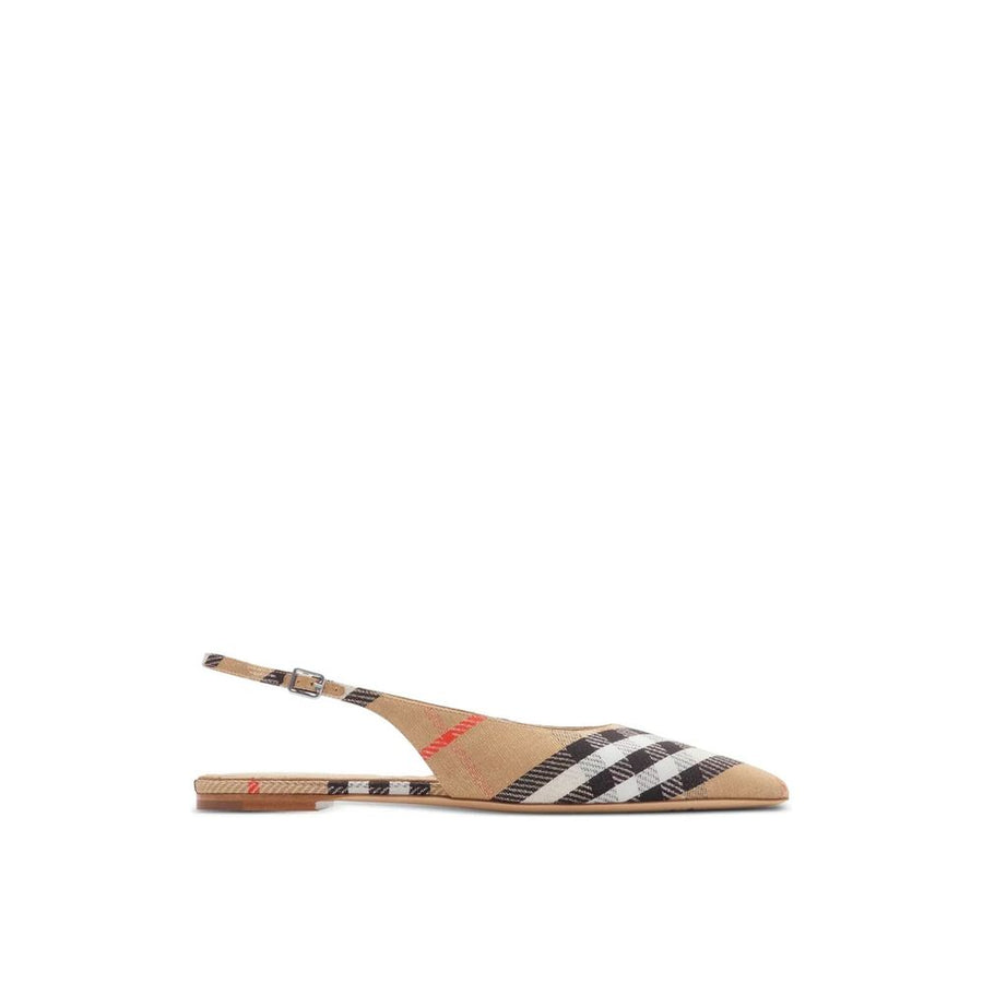 Burberry 100% Fabric flat in brown