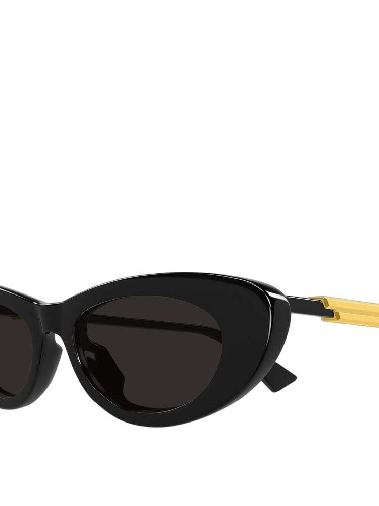 Bottega Veneta BV1447S Recycled acetate frame sunglasses in black