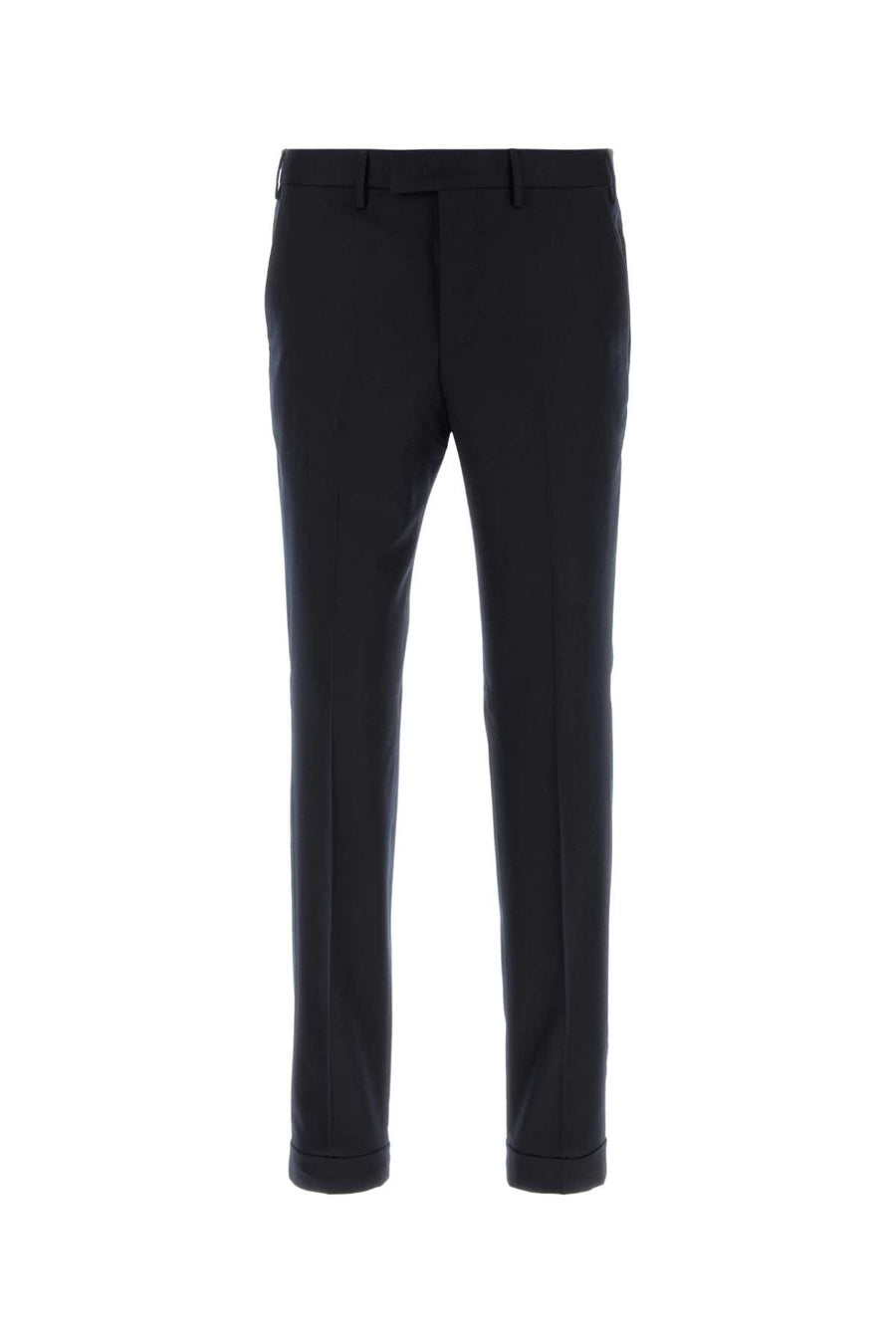 Midnight Blue Stretch Wool Pant 0360 Pantaloni
