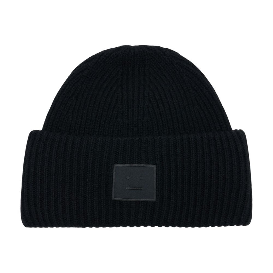 Acne Studios C40453-900 Wool beanie in black