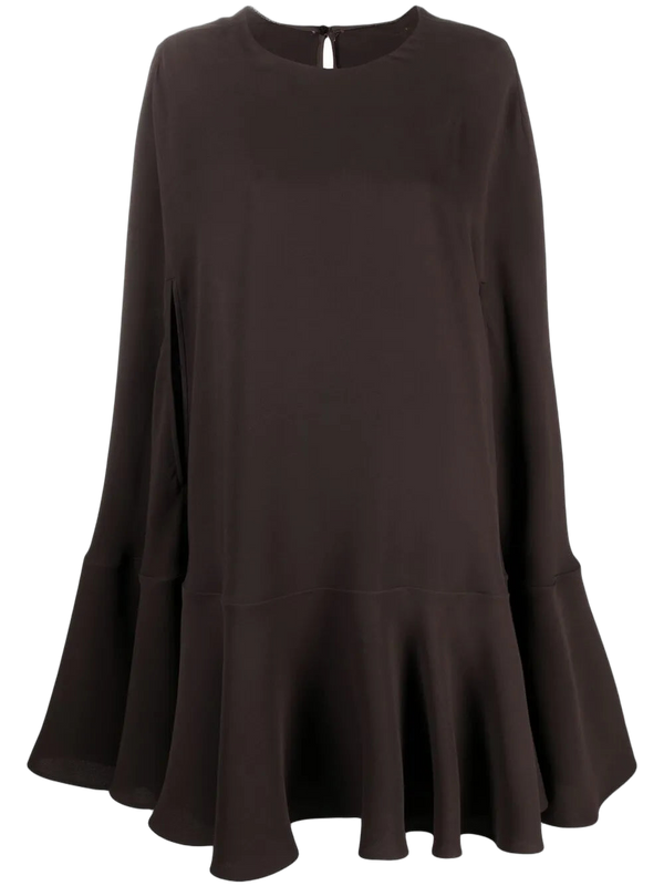 Valentino Silk tunic in brown