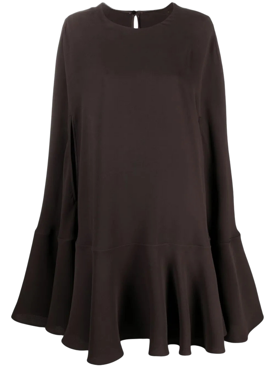 Valentino Silk tunic in brown