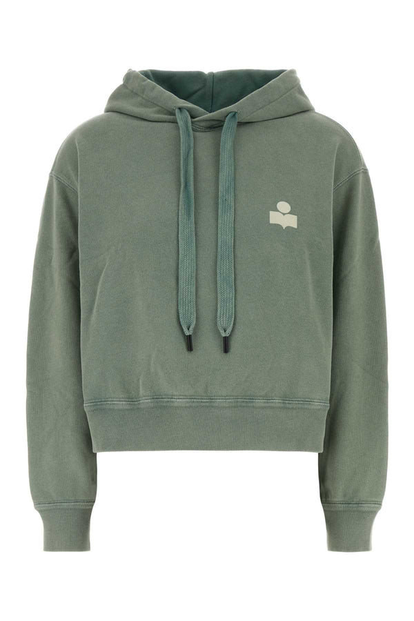 Isabel Marant Etoile 88% Cotton sweatshirt in green