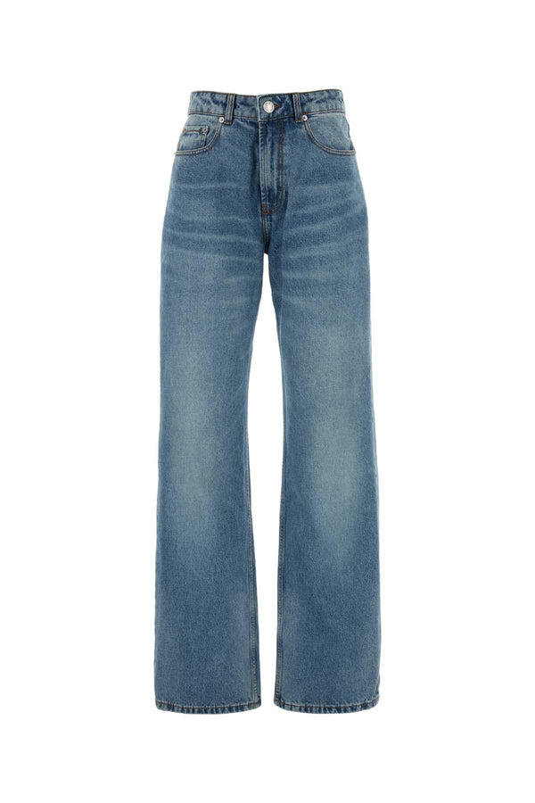 Denim Jeans Usedblue Exterior: Cotton