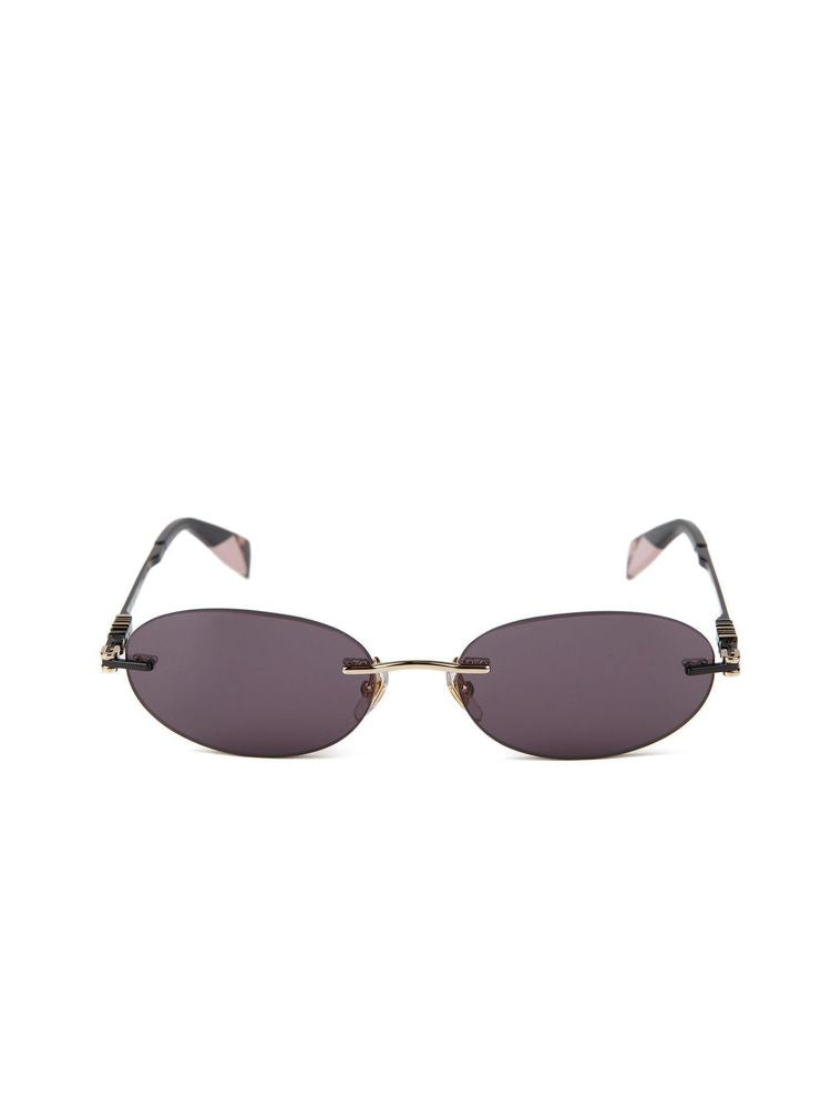 Furla SFUB29 Metal frame sunglasses in rose gold