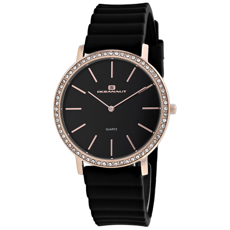 Oceanaut watch in black