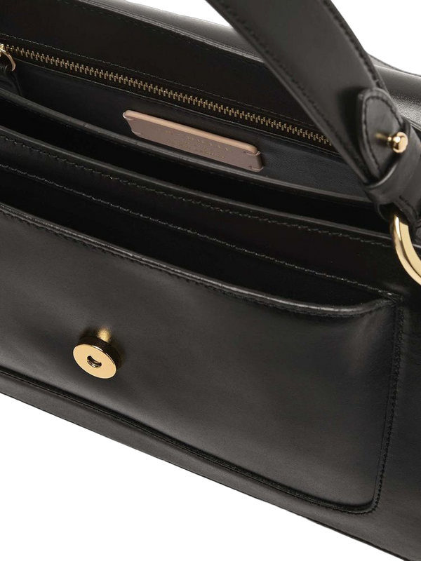 Coccinelle 100% Calf Split top handle bag in black