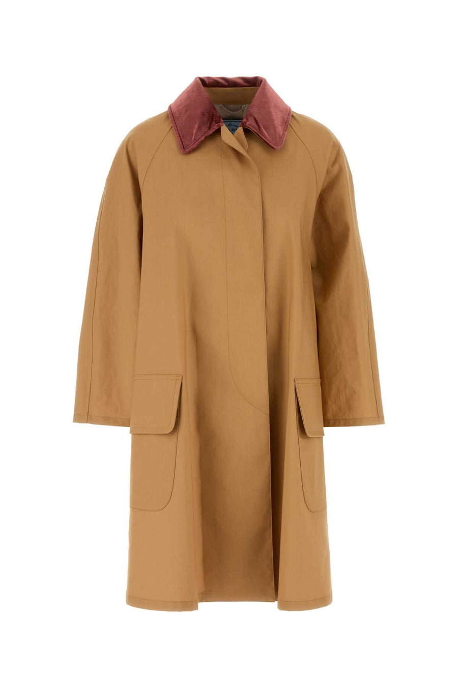 Prada 100% Cotton coat in beige