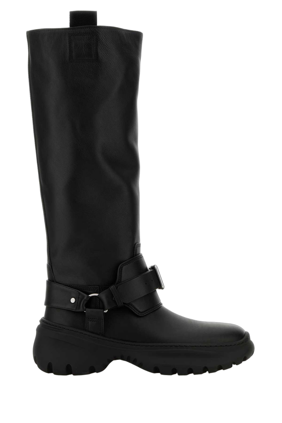 Burberry Exterior: 100% Calf boot in black