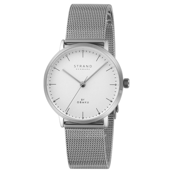Obaku watch in silver