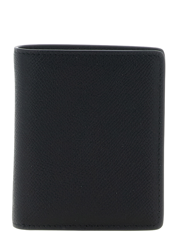 Maison Margiela 100% calfskin leather (Bos Taurus) wallet in black