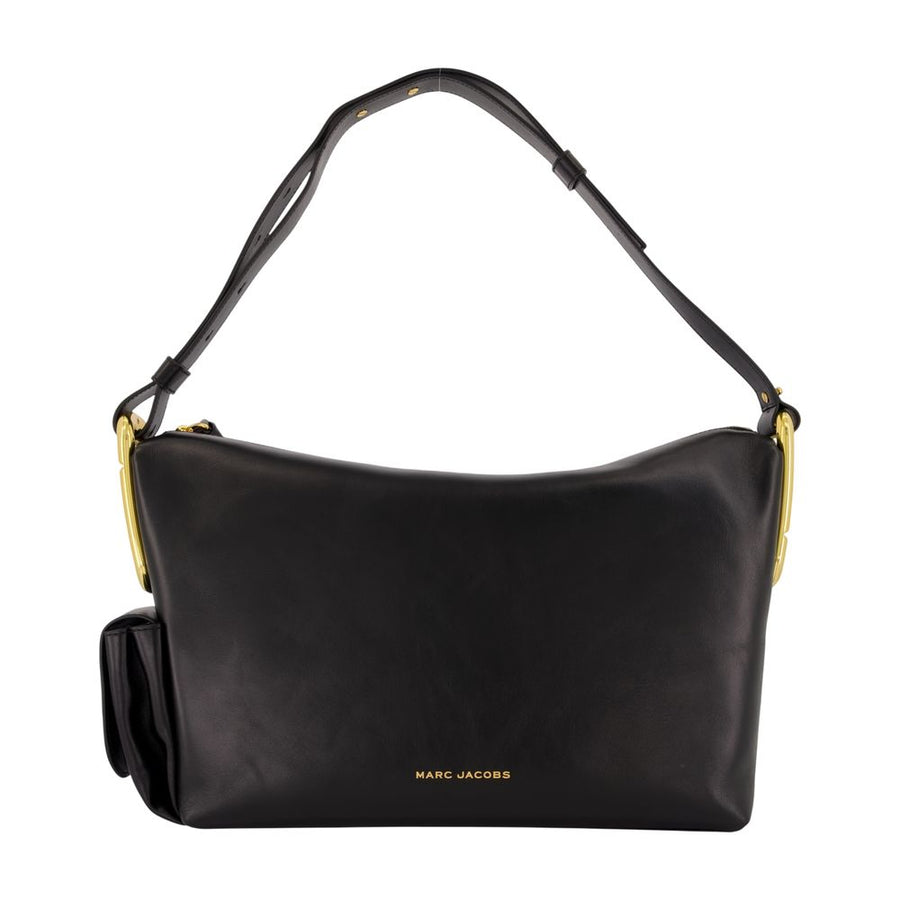 The Juliette Hobo Shoulder Bag - Marc Jacobs Leather Black Cowhide / Shoulder-hobo-bags