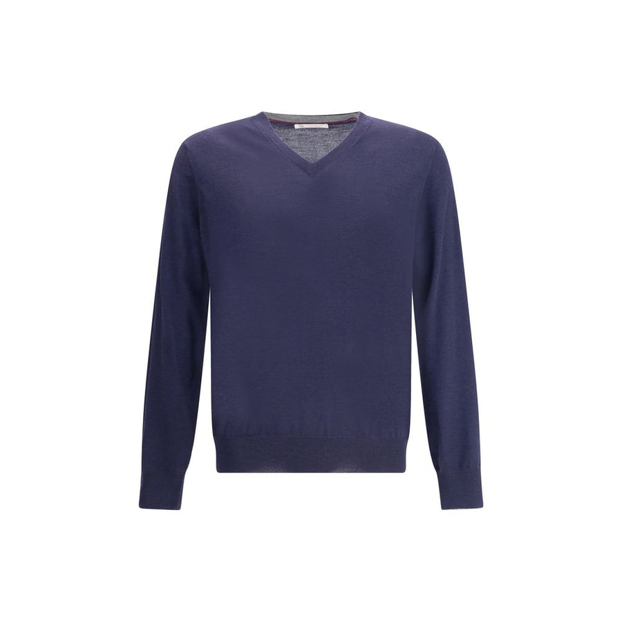 Brunello Cucinelli 10% Cashmere (Capra Hircus) sweater in navy