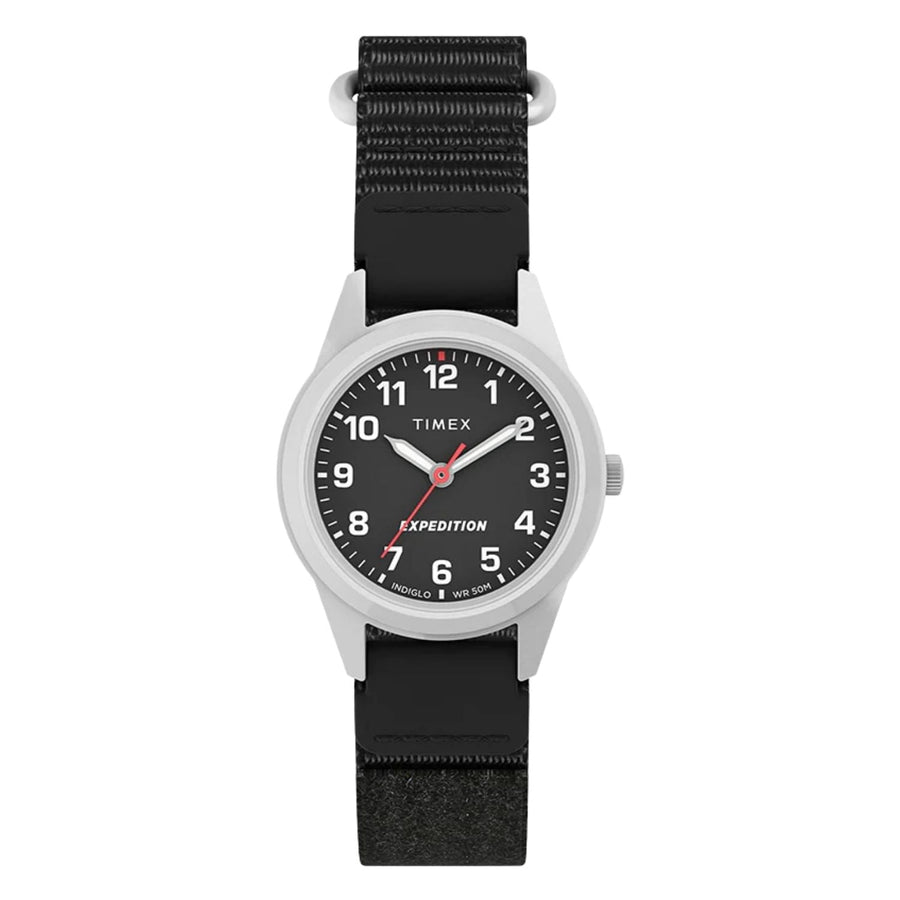 Timex Stainless steel case watch in black