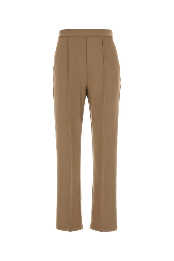 Max Mara 84% Nylon 16% Elastane trousers in beige