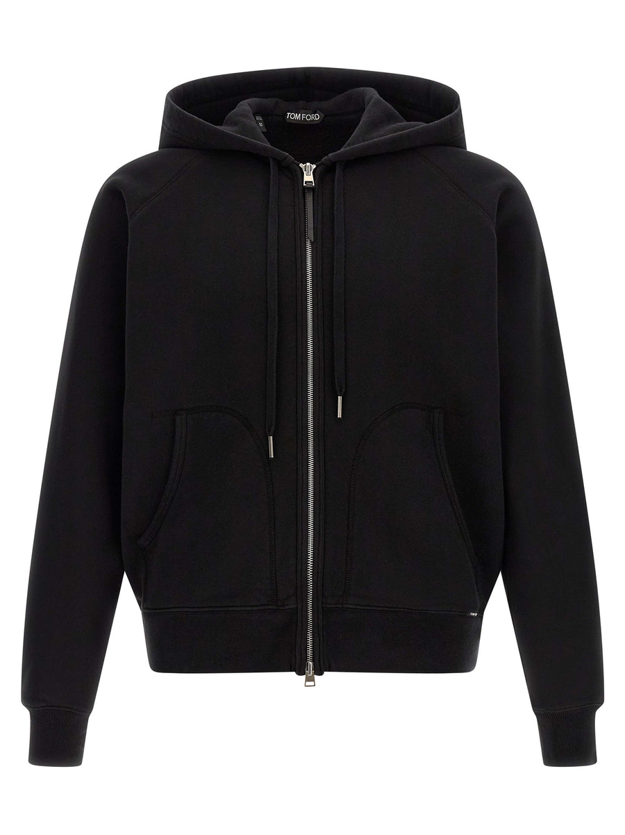 Tom Ford 100% Cotton hoodie in black